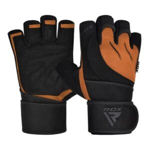 Guantes deportivos con muñequera 2x1
